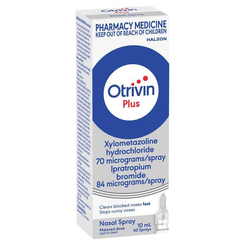 Otrivin Adult Plus Nasal Spray 10ml