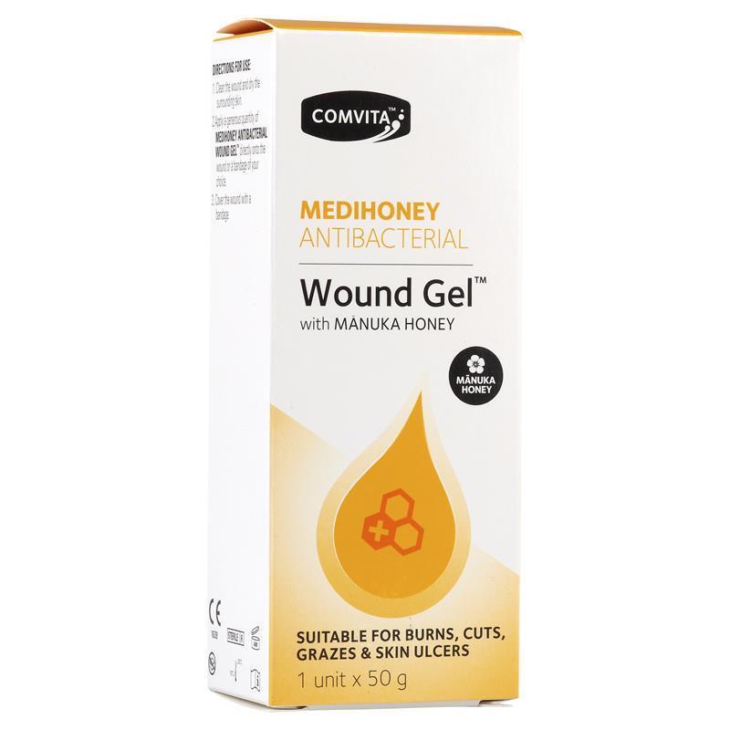 Medihoney Antibacterial Wound Gel - 50g for Effective Healing