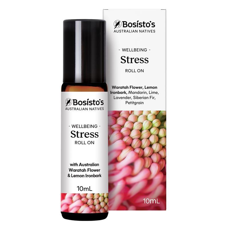 Bosisto's Native Stress Roll On - 10ml Essential Oil Relief