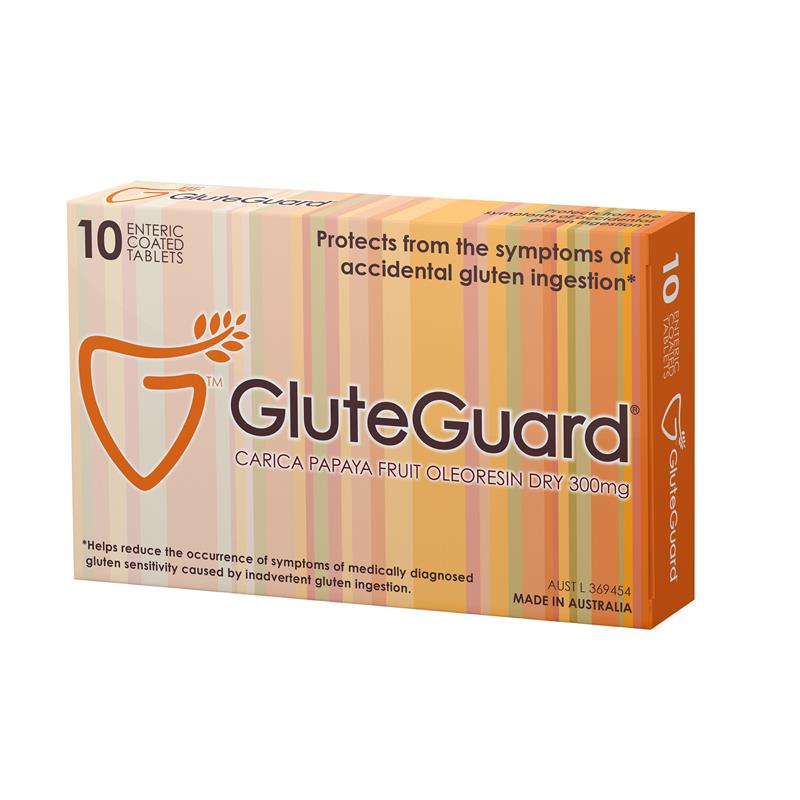 GluteGuard - 10 Tablets for Gluten Sensitivity