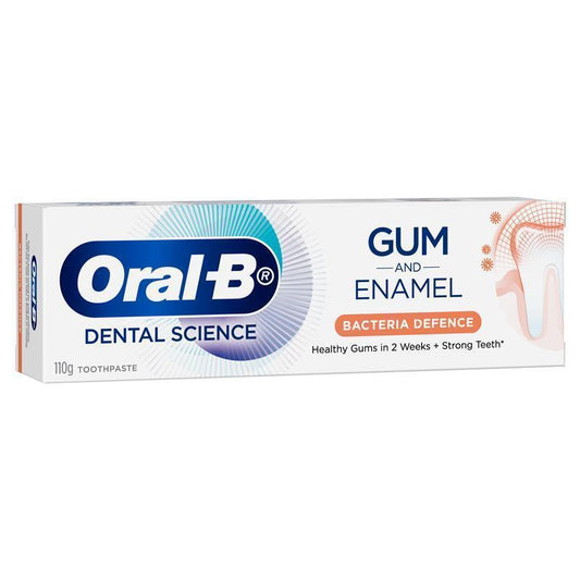 Oral-B Toothpaste Gum Care & Bacteria Defence 110g Each