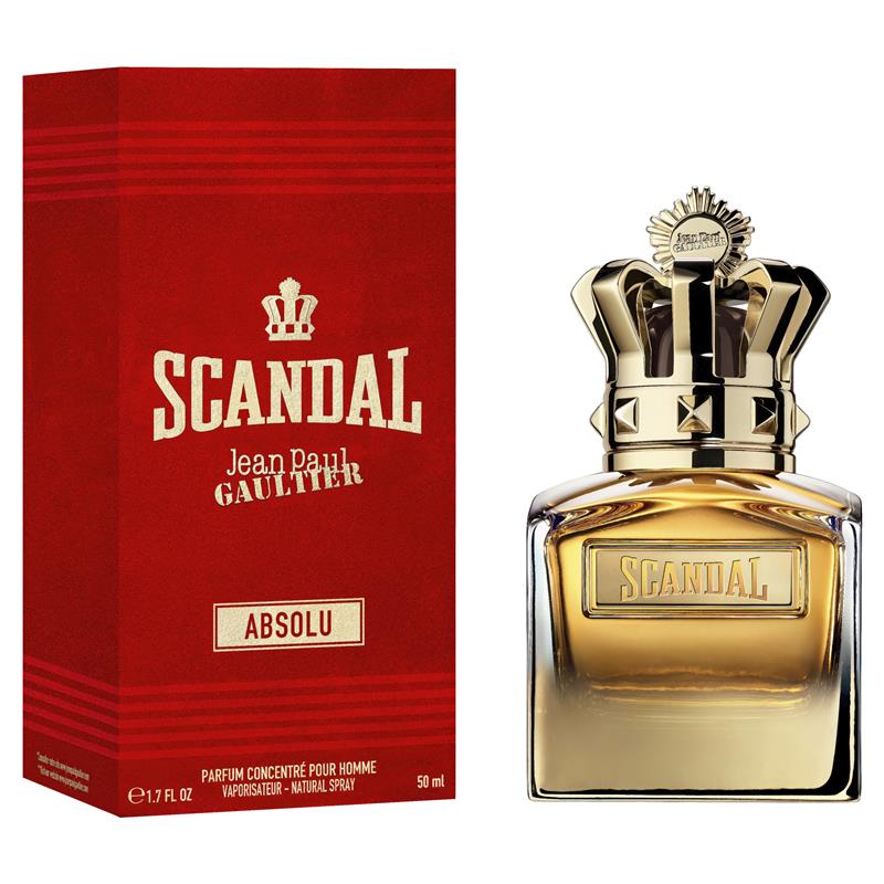 Jean Paul Gaultier Scandal Absolut Him Eau De Parfum 50ml - A Luxurious Woody-Gourmand Experience
