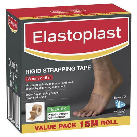 Elastoplast Sport Rigid Strapping Tape - 38mm x 15m