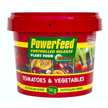 PowerFeed Controlled Release Plant Food - 1kg - Tomatoes & Vegetables