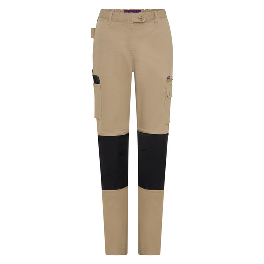 Green Hip Skinny Flex Pants - Khaki - Size 10