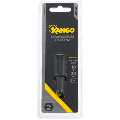 Kango 19 Diamond Pro Holesaw Arbor 30mm - Yellow - Model KDHS-A1