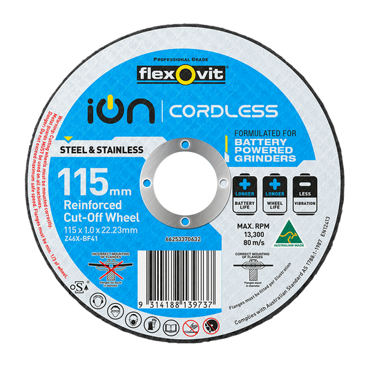 Flexovit Cut Off Wheel - 115mm