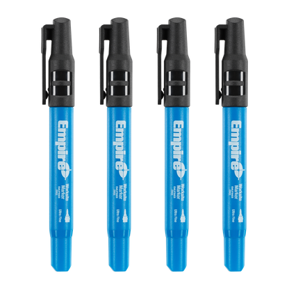 Empire Ultra Fine Black Marker - 0.5mm - 4 Pack