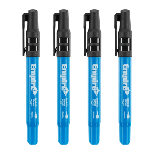 Empire Ultra Fine Black Marker - 0.5mm - 4 Pack