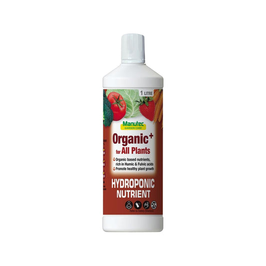 Manutec Liquid Fertiliser - 1L - Organic - Hydroponic Use