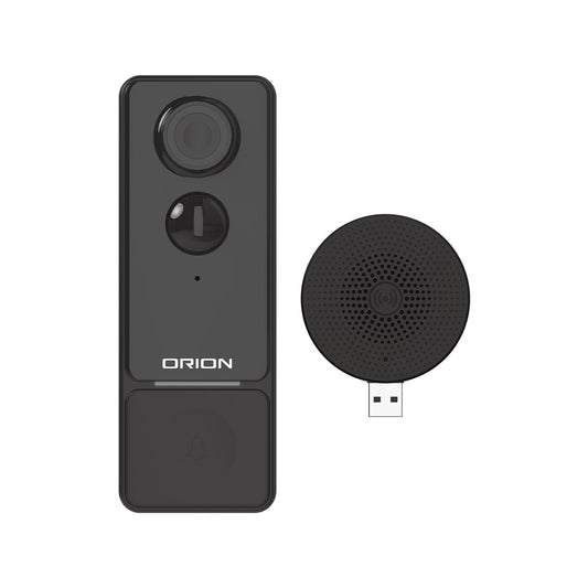 Orion Grid Connect Smart Rechargeable Video Doorbell Camera - 2K