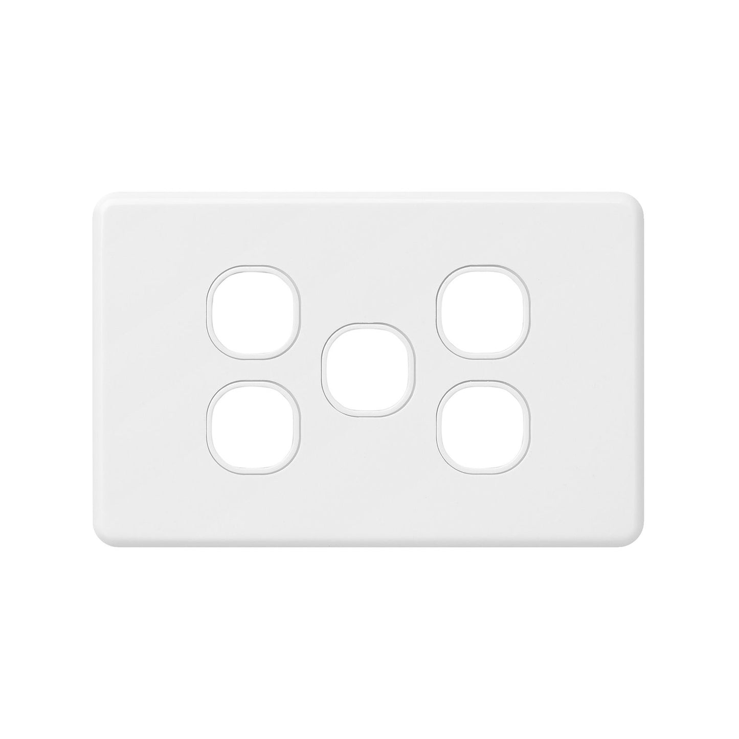 Deta X6 Five Gang Grid Plate - 77mm
