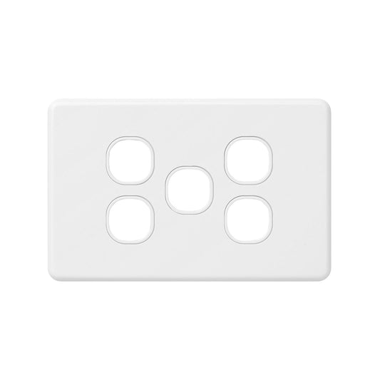 Deta X6 Five Gang Grid Plate - 77mm