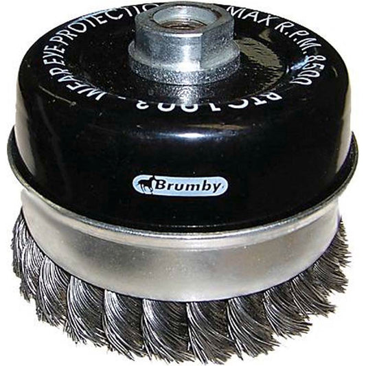 Josco Twistknot Cup Brush - 100mm