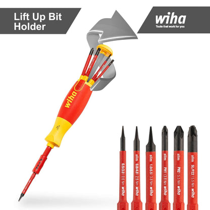 Wiha Magazine Bit Holder - 6 x 75mm - Insulated