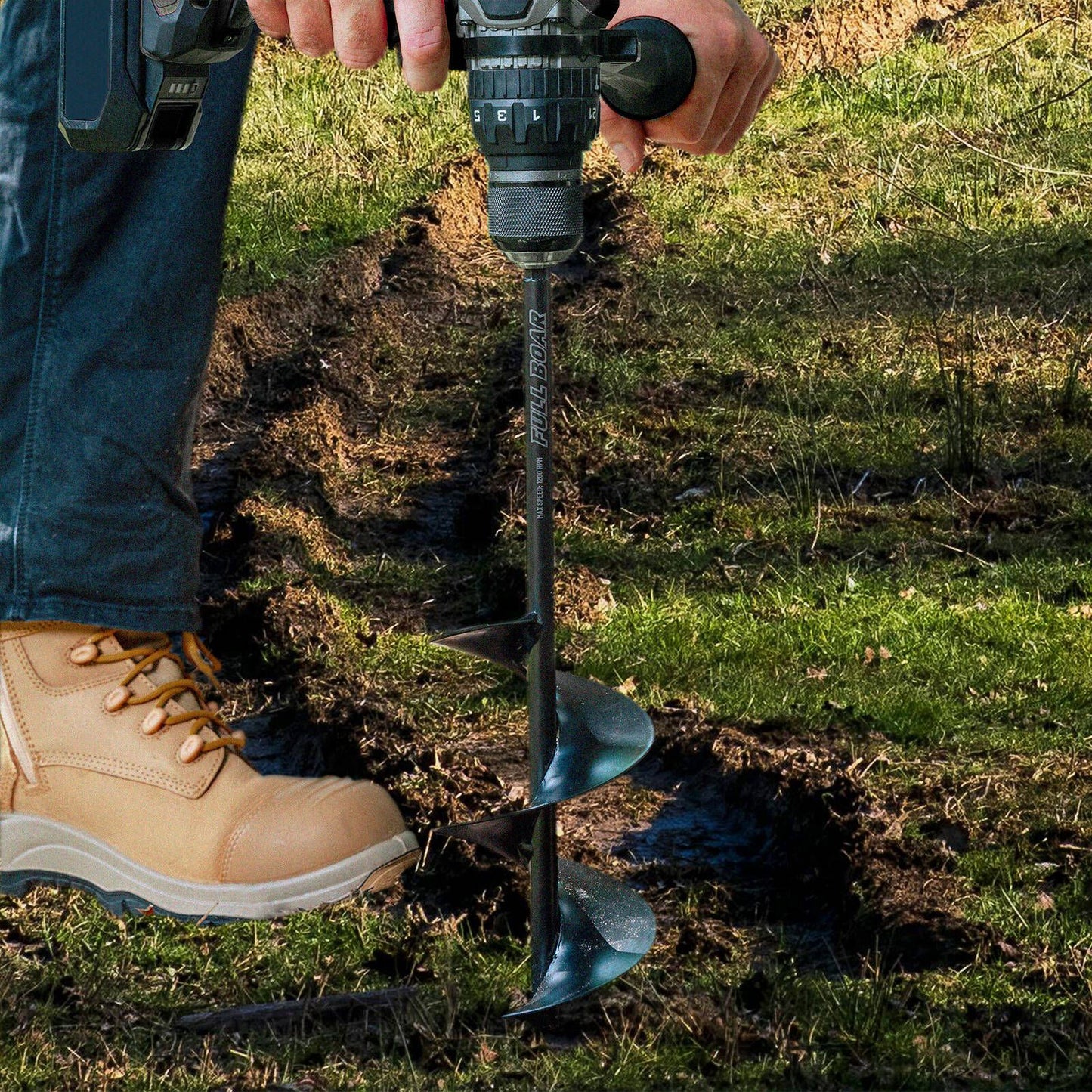 Full Boar Garden Auger Bit - 100mm