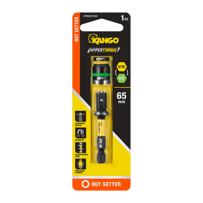 Kango Hypertorque Impact Magnetic Cleanable Nut Setter - 5/16" & 3/8"