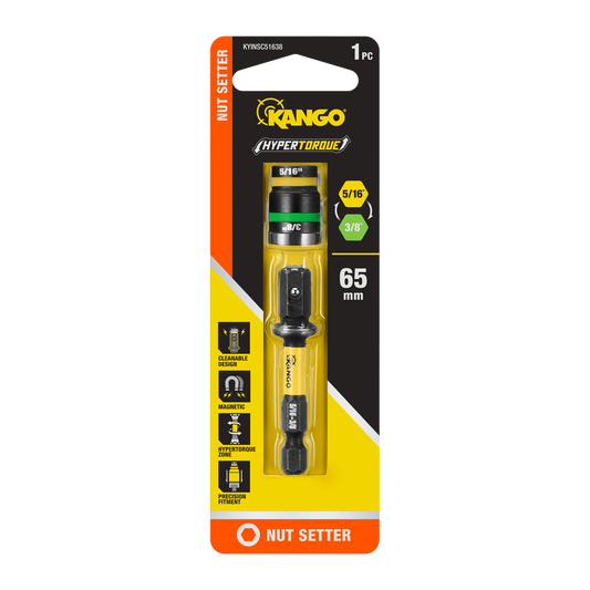 Kango HYPERTORQUE Impact Magnetic Cleanable Nut Setter 5/16" - 3/8"