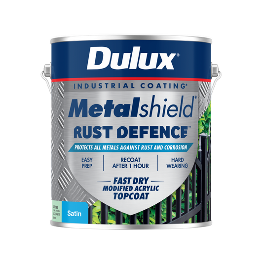 Dulux Deep Base Satin Metalshield Rust Defence - 4L