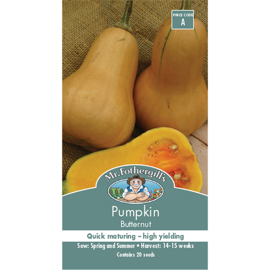 Mr Fothergill Butternut Pumpkin Seeds