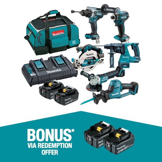 Makita 18V Brushless 6 Piece Combo Kit