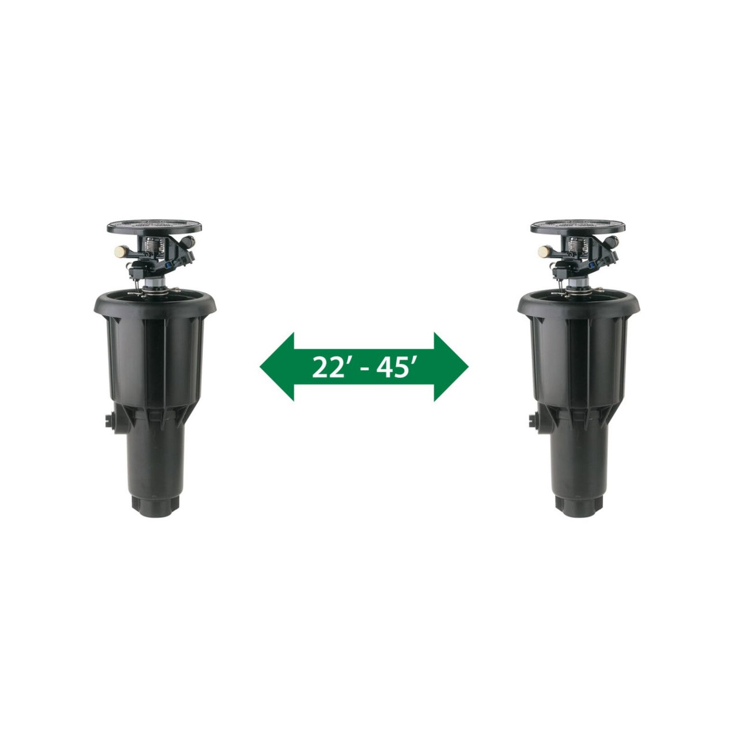 Rain Bird Pop-Up Impact Sprinkler - 7.3-13.7m