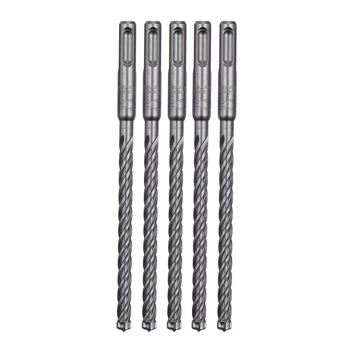 Kango K4 SDS Plus Drill Bit Set - 5 Piece - 72mm - Solid Carbide - Fast Drilling