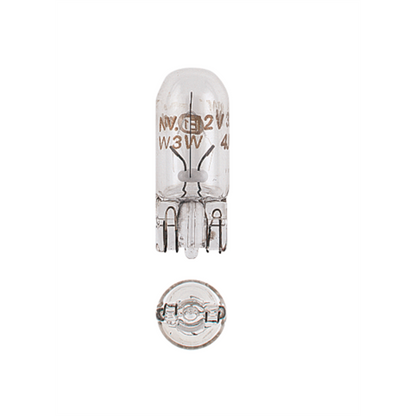 Narva Incandescent Wedge Globe - T10 - 2 Pack