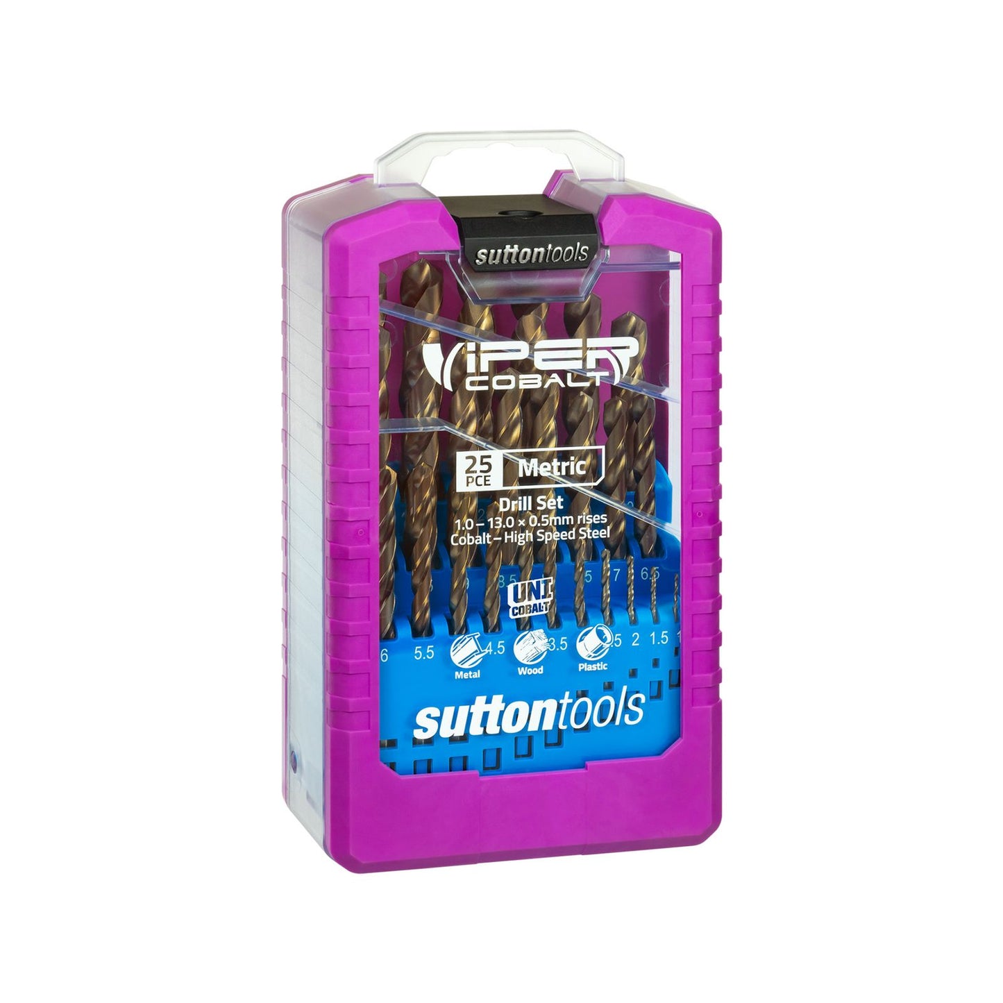 Sutton Tools Viper Cobalt Drill Set - 25 Piece