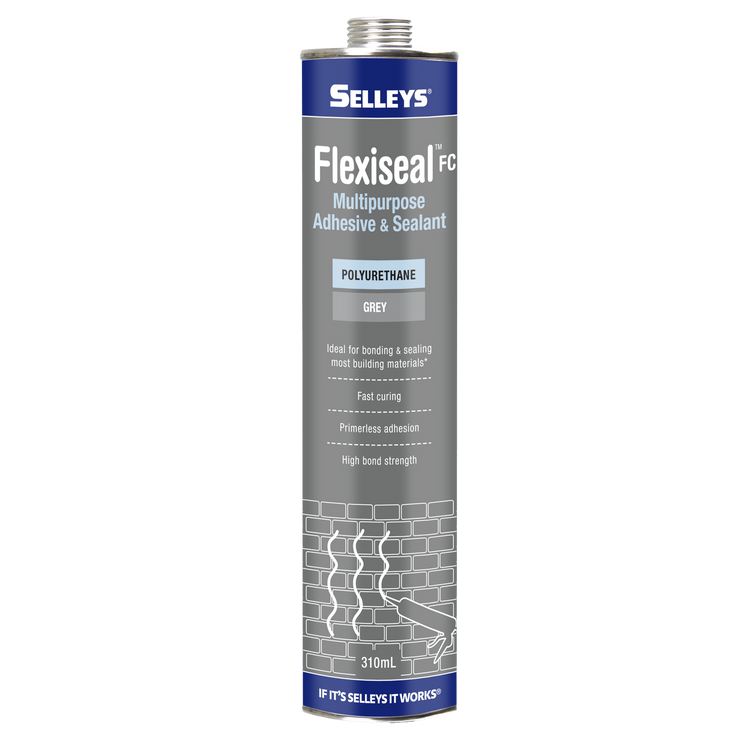 Selleys 310ml Grey Flexiseal FC Polyurethane Construction Sealant and Adhesive