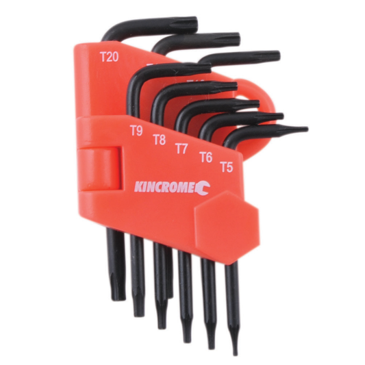 Kincrome Mini Tamperproof Torx Hex Key Wrench Set - 8 Piece