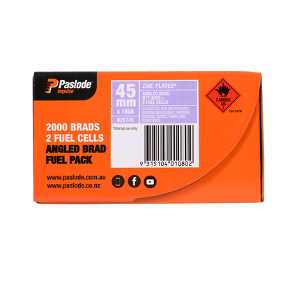 Paslode Angle Brad - 45mm - 2000 Pack
