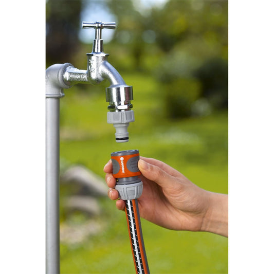 Gardena Basic Hose Set with Water Stop 18291-25