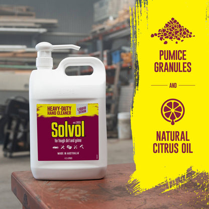 Solvol Citrus Liquid Hand Cleaner - 4.5L