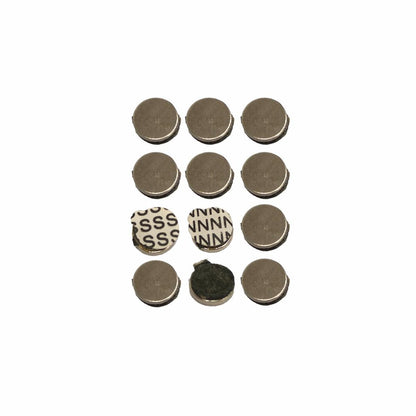 Everhang Rare Earth Disc Magnet 9.5mm Neodymium 6 Pack Strong Adhesive