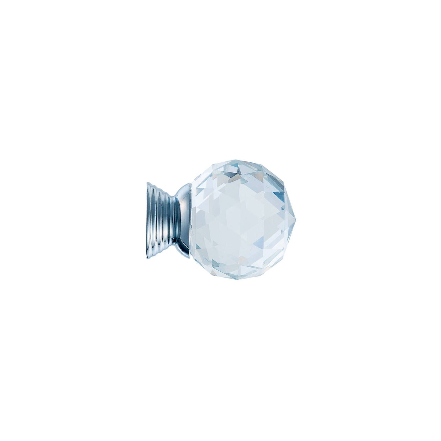 Taskmaster Crystal Cabinet Knob - 30mm - 4 Pack