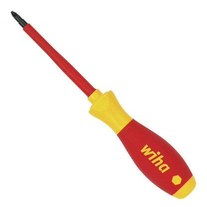 Wiha VDE Softfinish Insulated Phillips Screwdriver - PH0 - 60mm