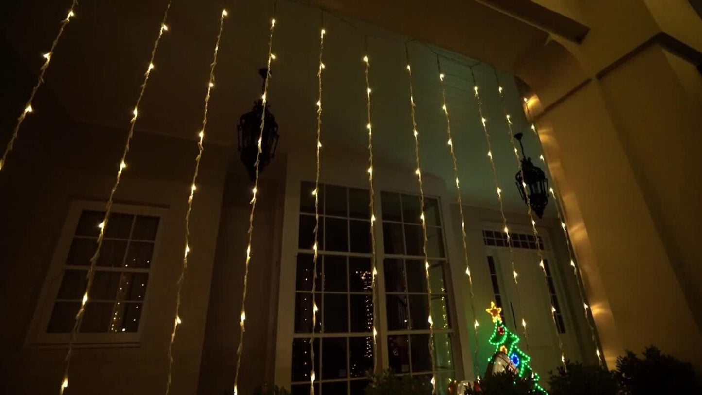 Lytworx Waterfall Lights - 2 x 2.9m - Warm White