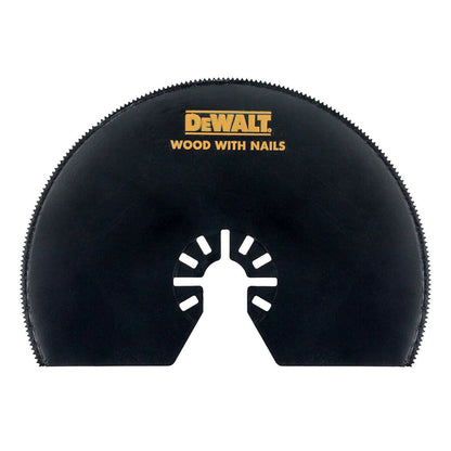 Dewalt Multi Tool Oscillation Semicircle Blade - 102mm - dt20708 Qz