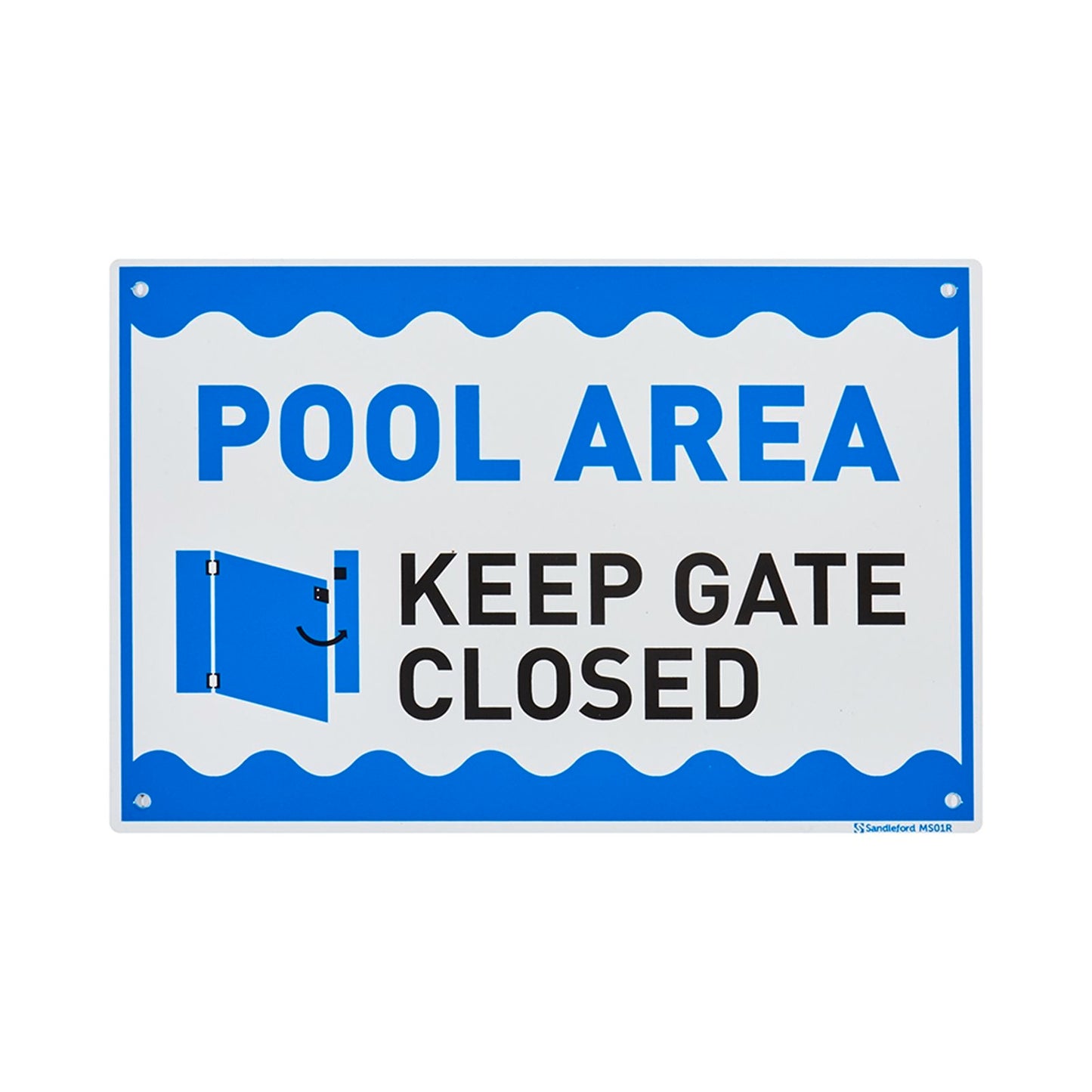Sandleford Pool Area Sign - 300 x 200mm