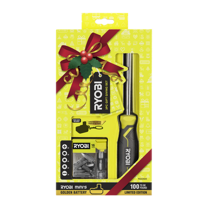 Ryobi Gift Giving Set - 158 x 40 x 270mm - 3 Piece