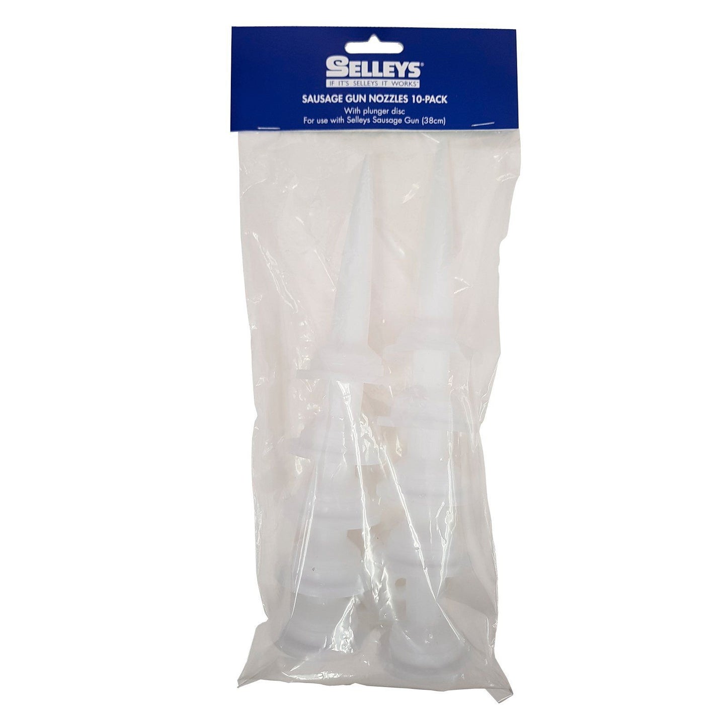 Selleys Sausage Nozzles - 10 Pack