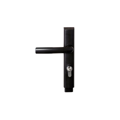 Gainsborough Austral Lock Elegance Push 2 Go - 195 x 115 x 55mm - Black Satin