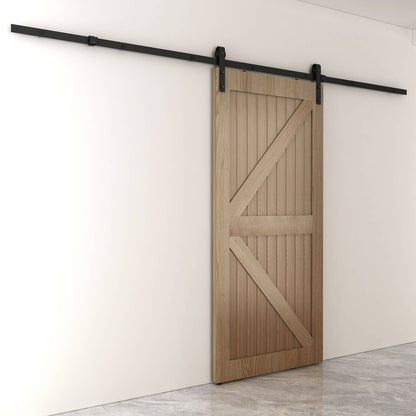 Rolltrak Barn Door Track - 3000 x 40 x 6mm - Matte Black