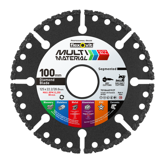 Flexovit Diamond Multi Blade - 100mm