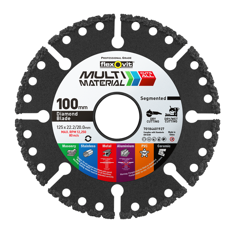 Flexovit Diamond Multi Blade - 100mm
