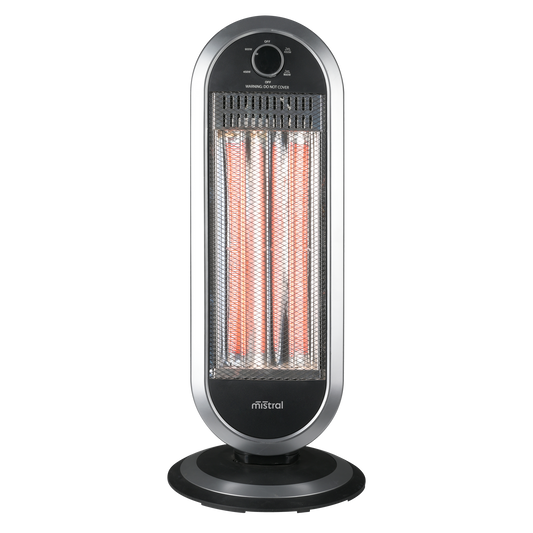 Mistral Radiant Heater - 450W/900W - Oscillating
