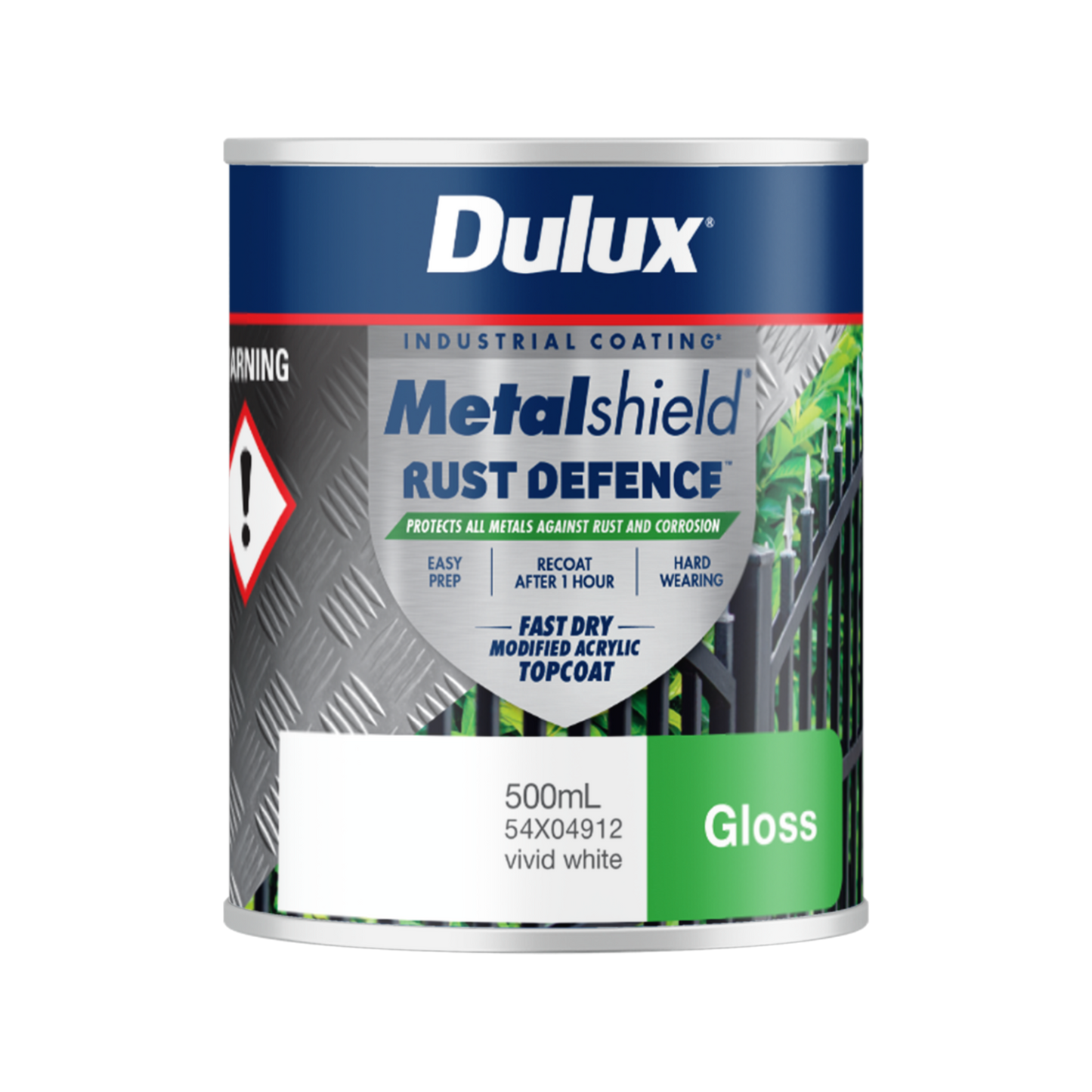 Dulux Metalshield - 500ml - White Gloss
