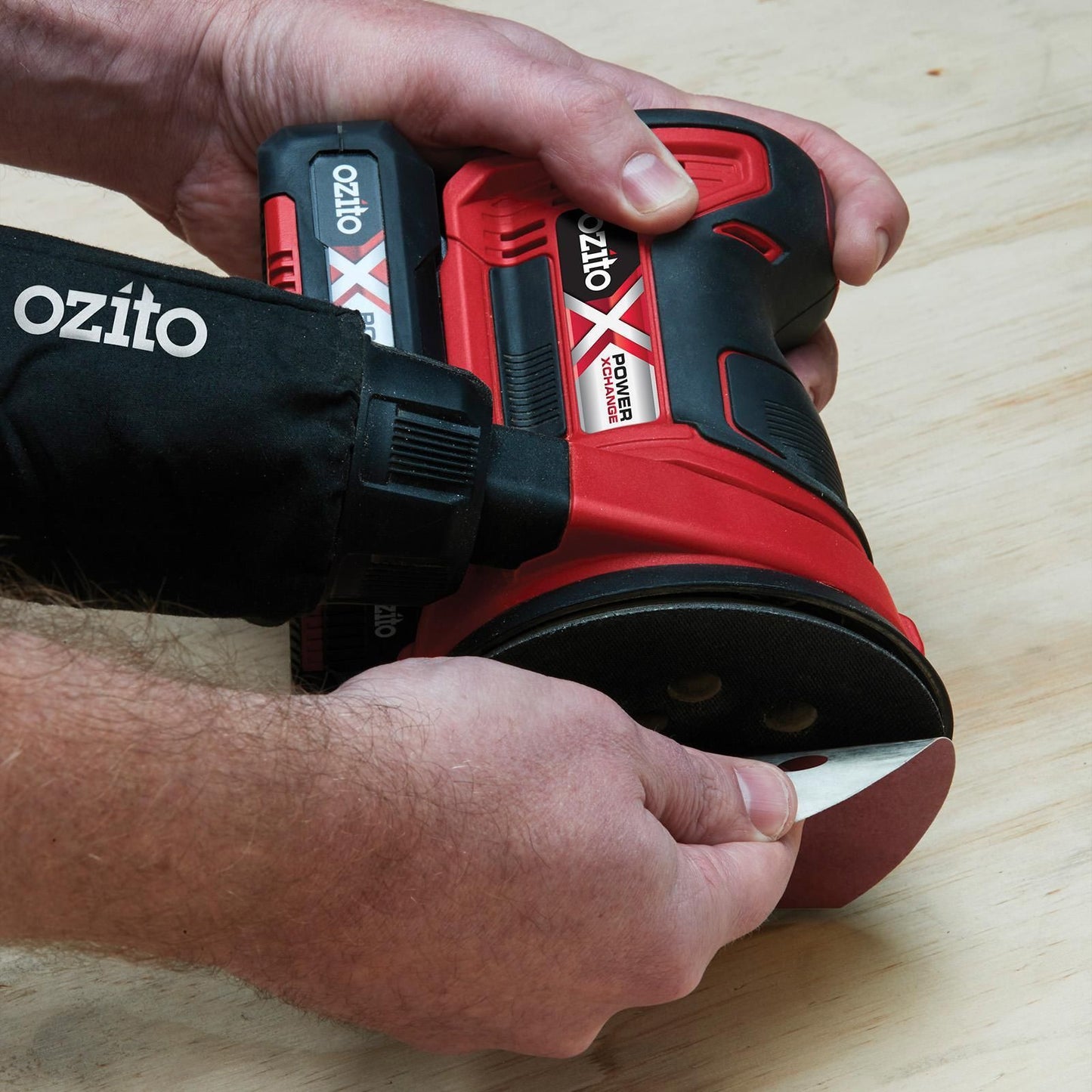 Ozito PXC Cordless Random Orbital Sander - 125mm - Skin Only