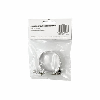 Enduraseal Stainless Steel T Bolt Hose Clamp 49-57mm - Heavy Duty